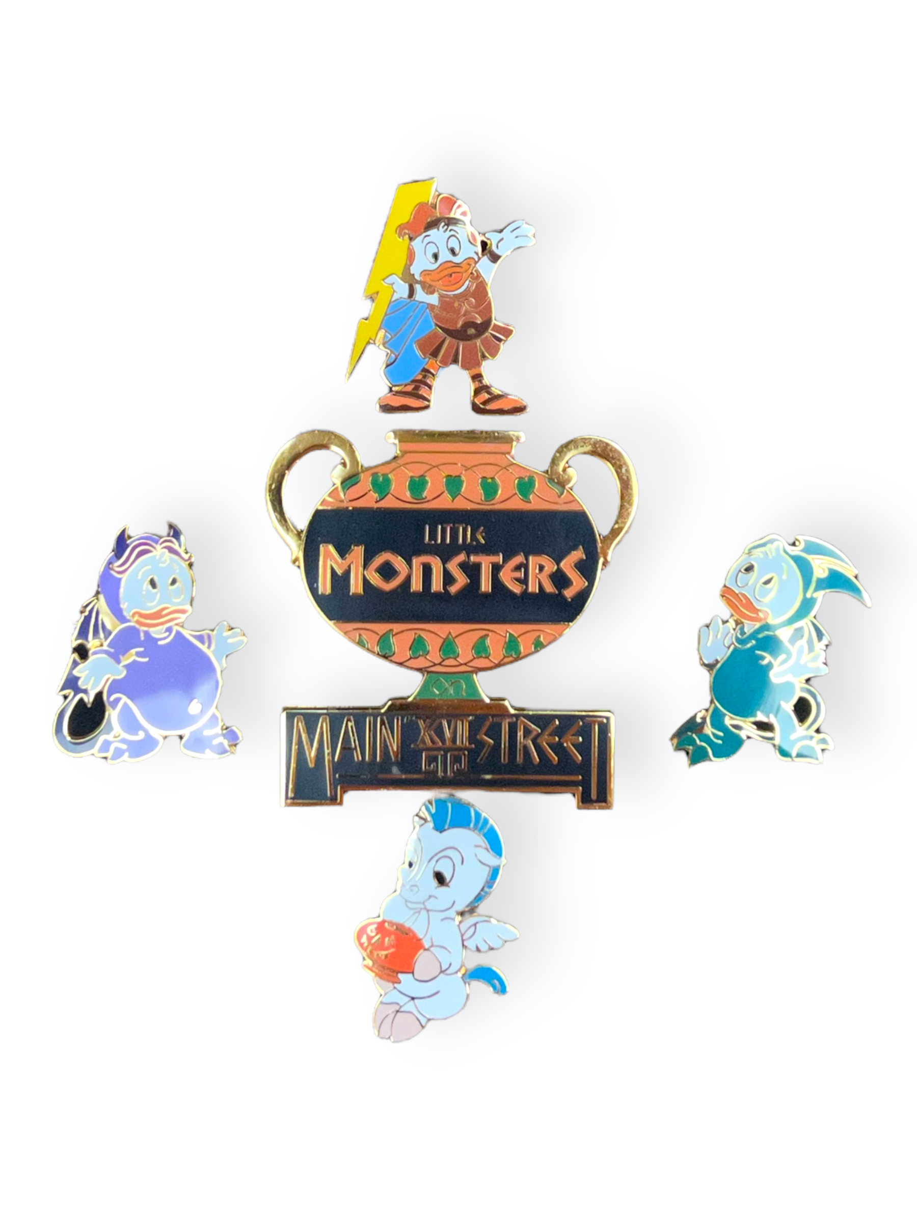 Little Monsters of Main Street 1997 Hercules Pin Set