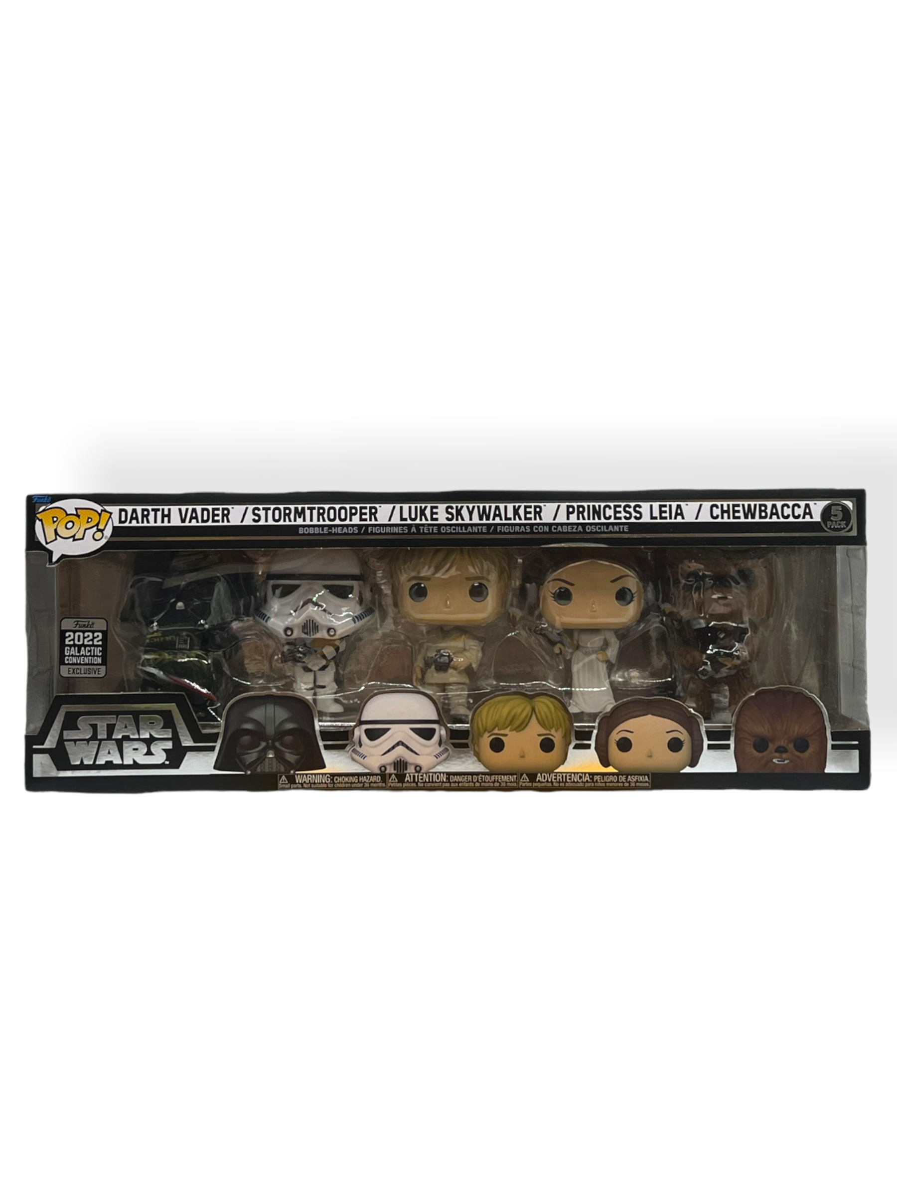 Funko Pop! Star Wars galactic convention 2022 5-pack