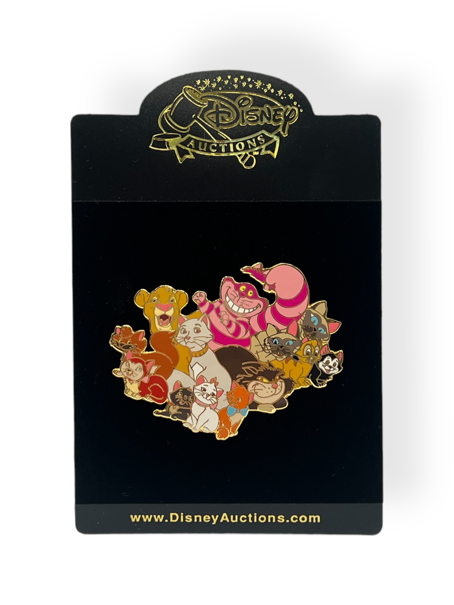 Disney Auctions Cat Characters Jumbo Pin