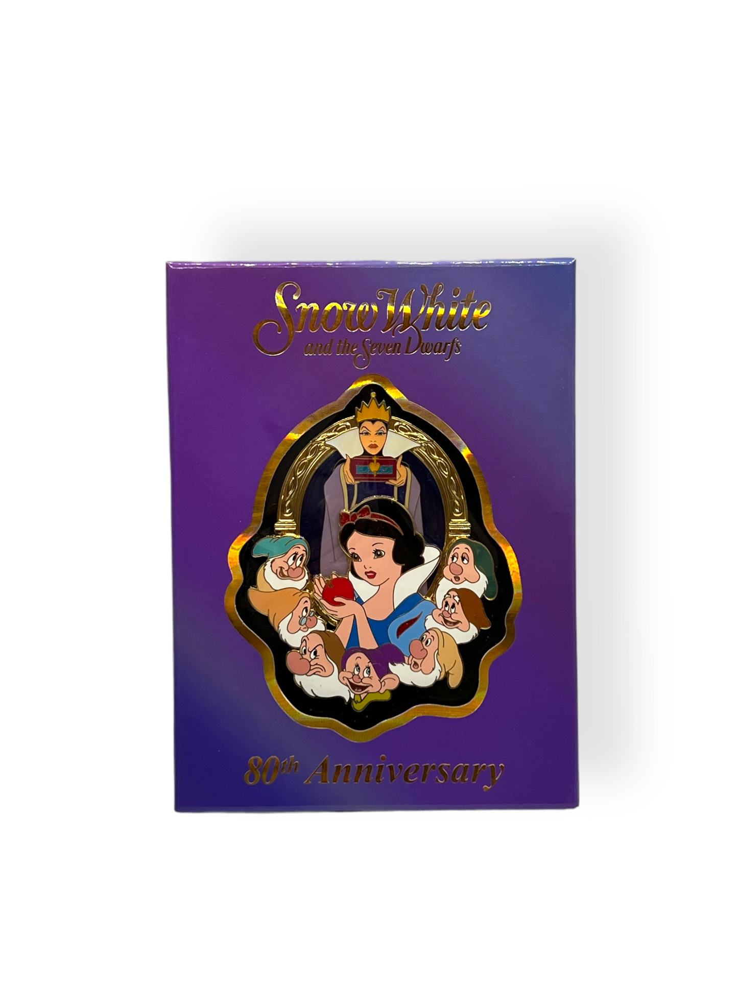 80th Anniversary Snow White and The Seven Dwarfs Jumbo Pin