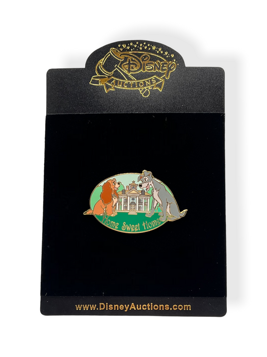 Disney Auctions Home Sweet Home Lady & Tramp Pin
