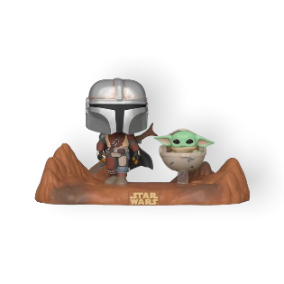 Funko Pop! The Mandalorian with the Child 390