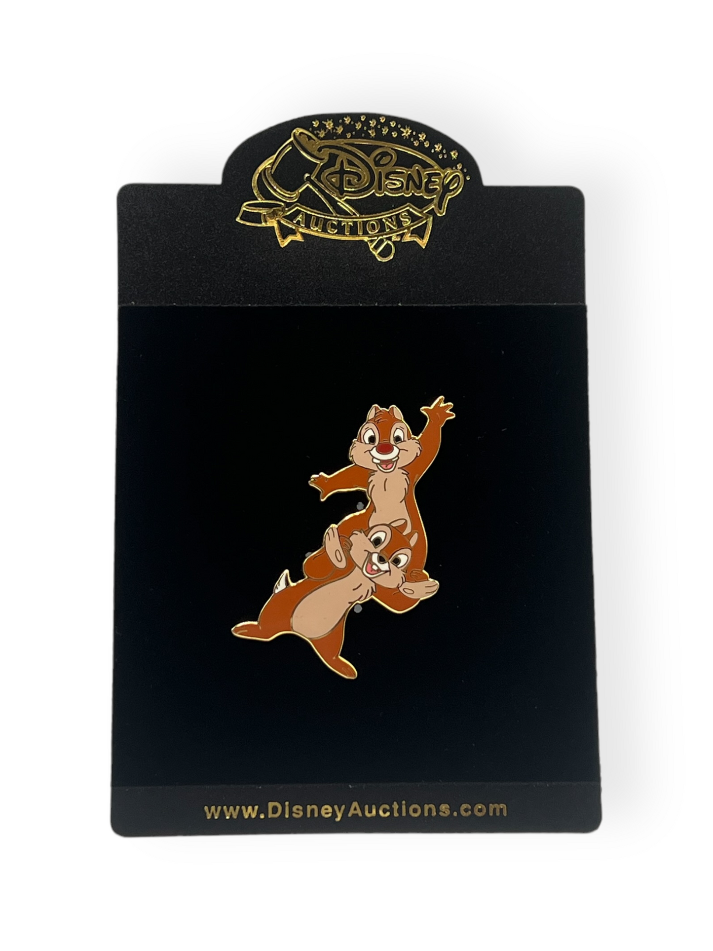 Disney Auctions Dale Standing on Chip’s Shoulders Pin