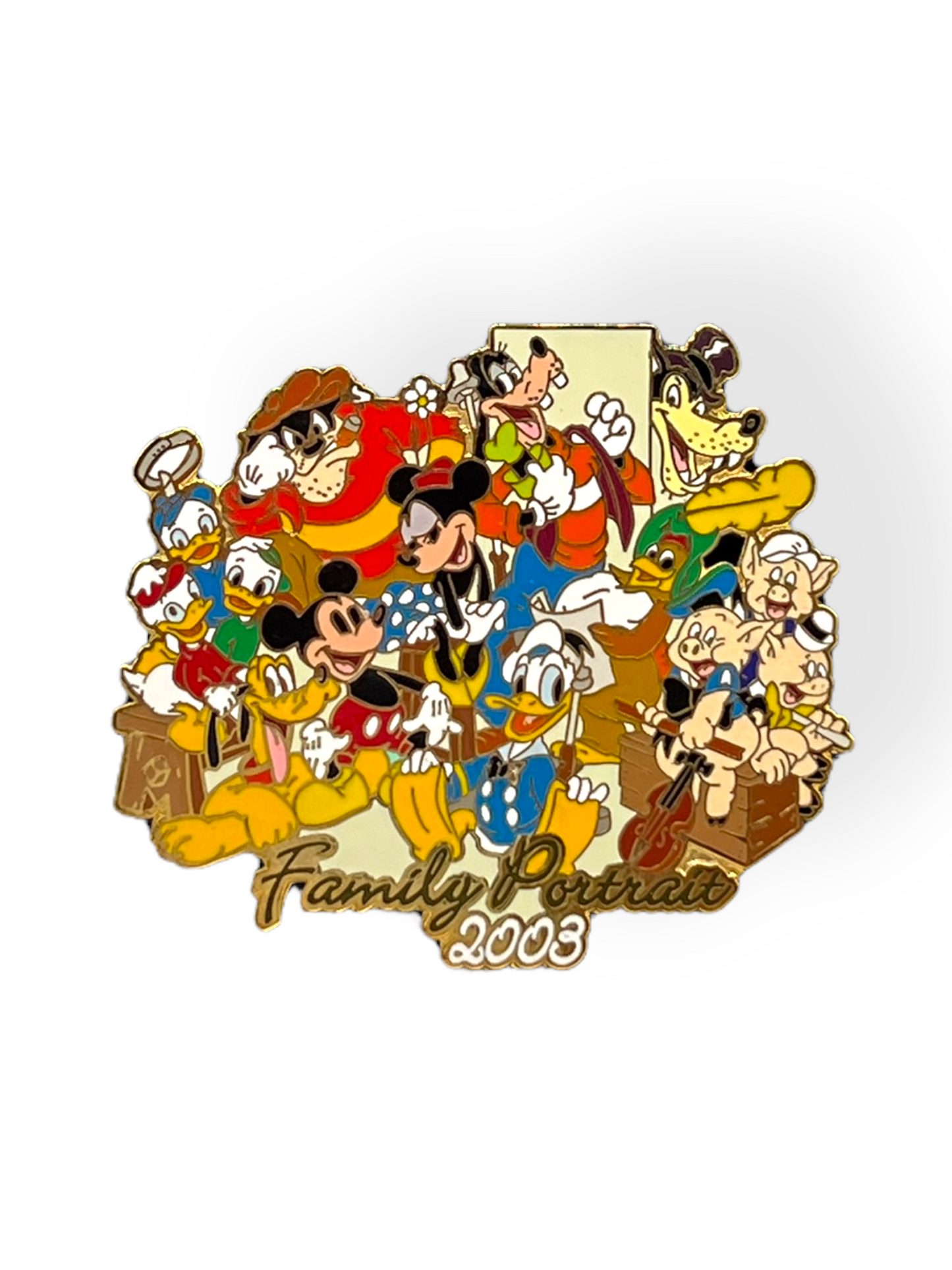Disney Auctions Family Portrait 2003 Jumbo Pin