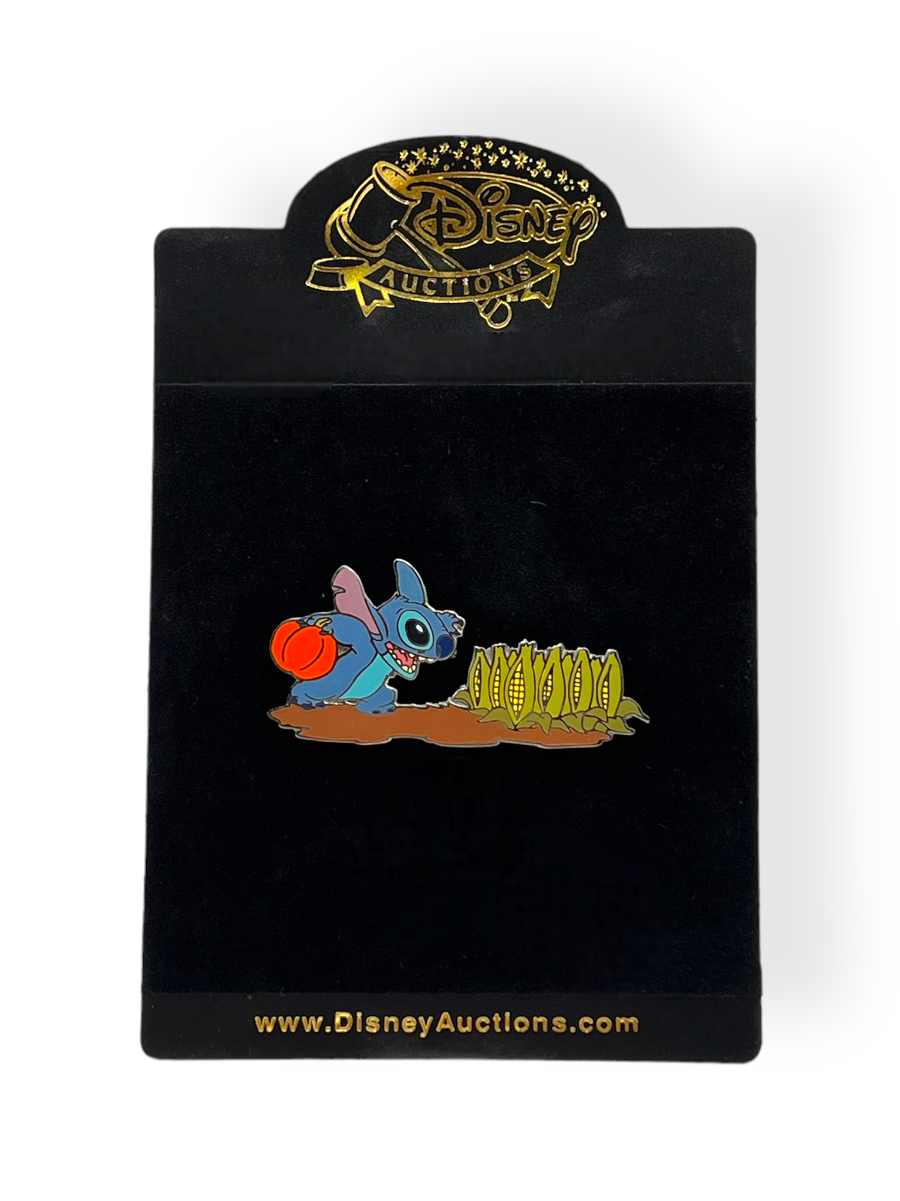 Disney Auctions Stitch Autumn Harvest Bowling Pin