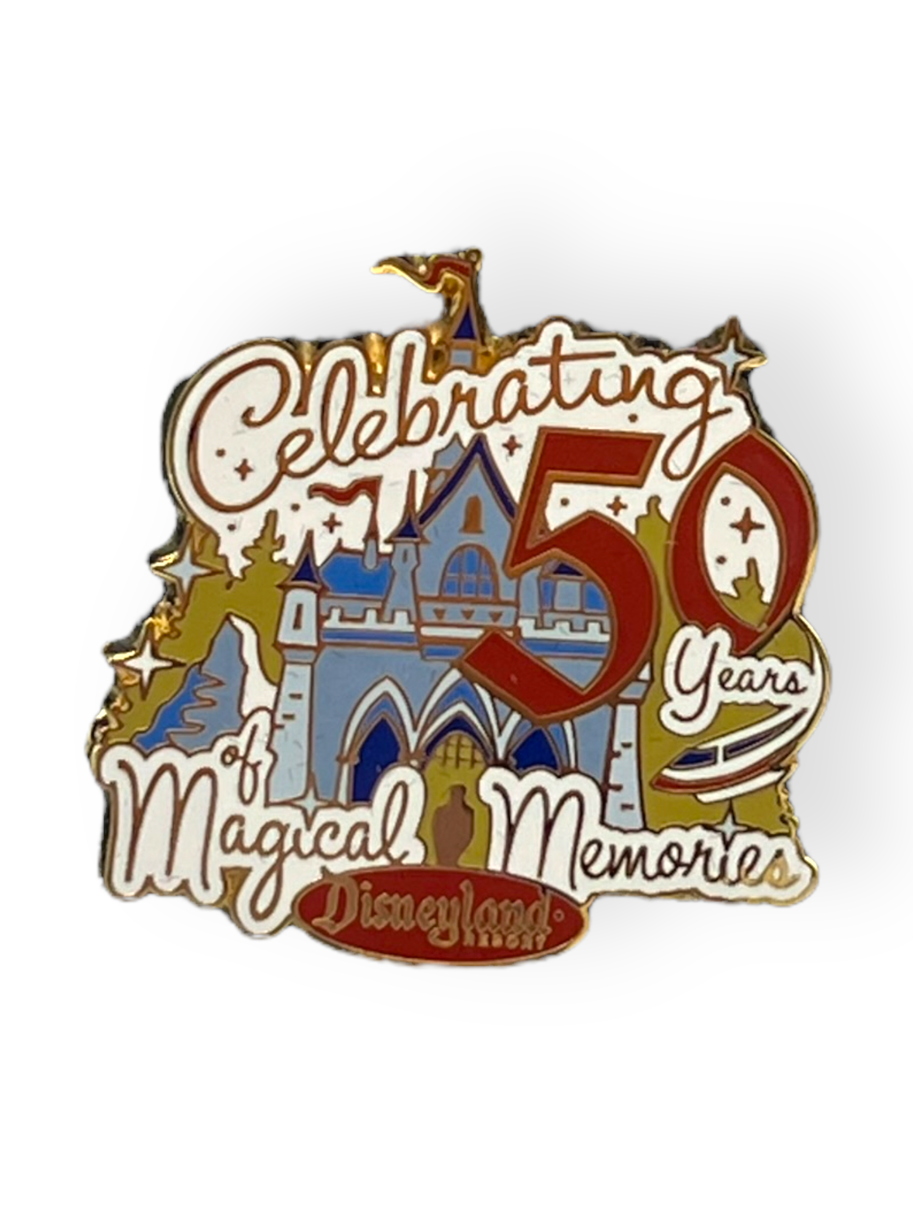 Celebrating 50 Years of Magical Memories Pin