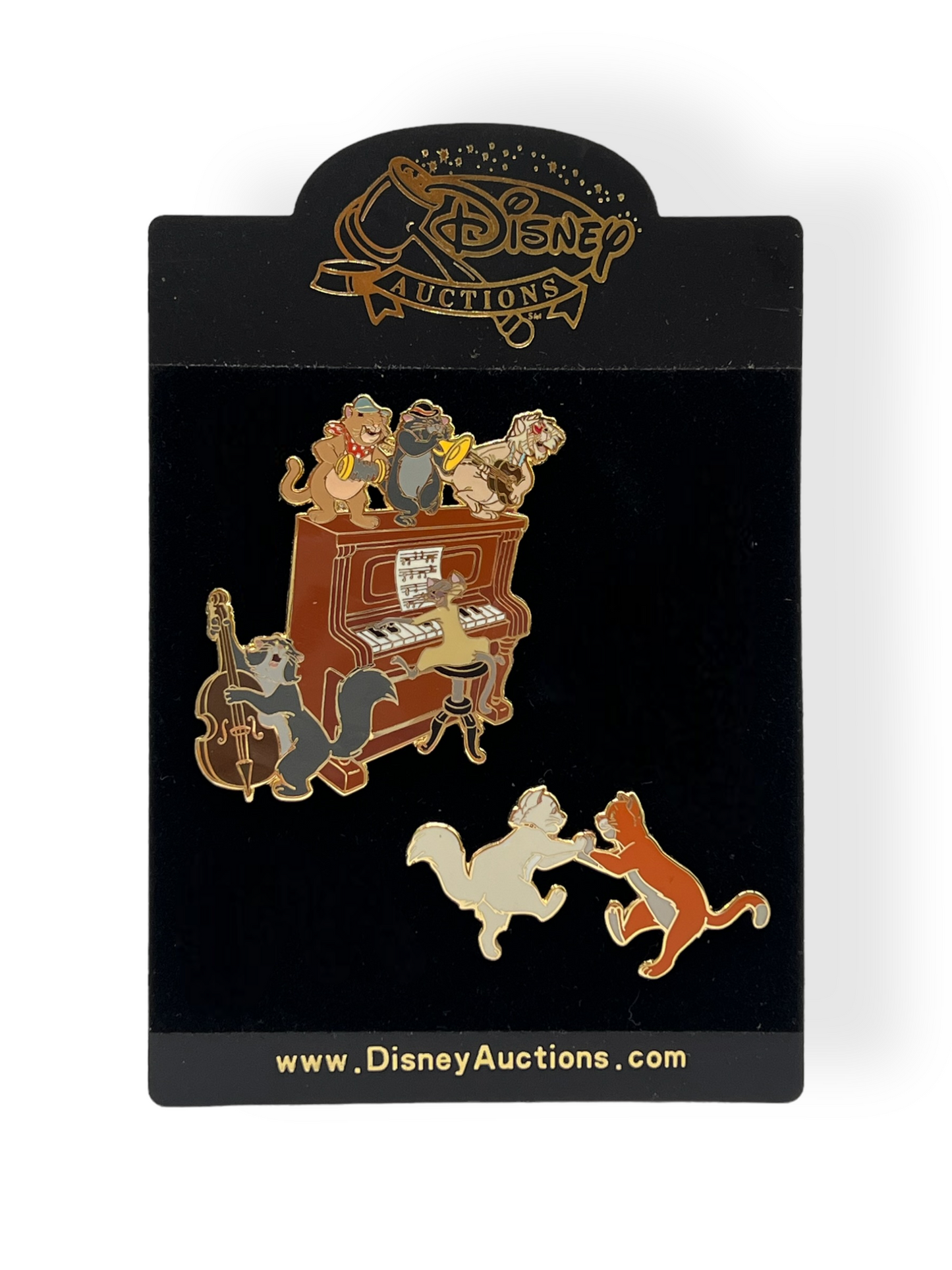 Disney Auctions Dancing Aristocats Pin