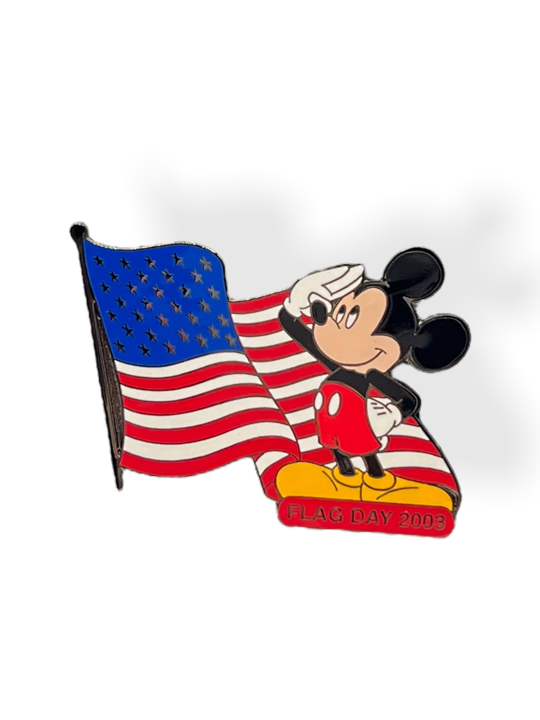 Disney Auctions Flag Day 2003 Mickey Pin