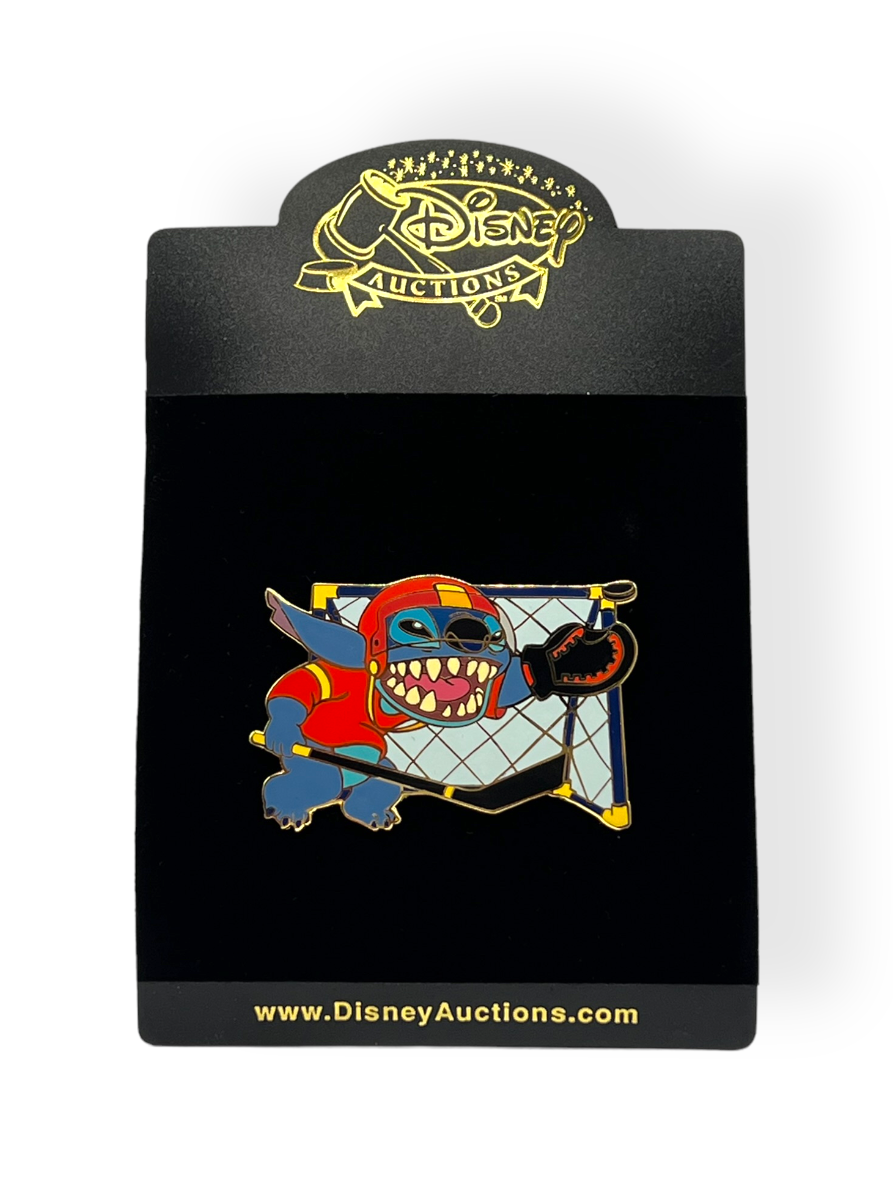 Disney Auctions Stitch Sports Hockey Pin