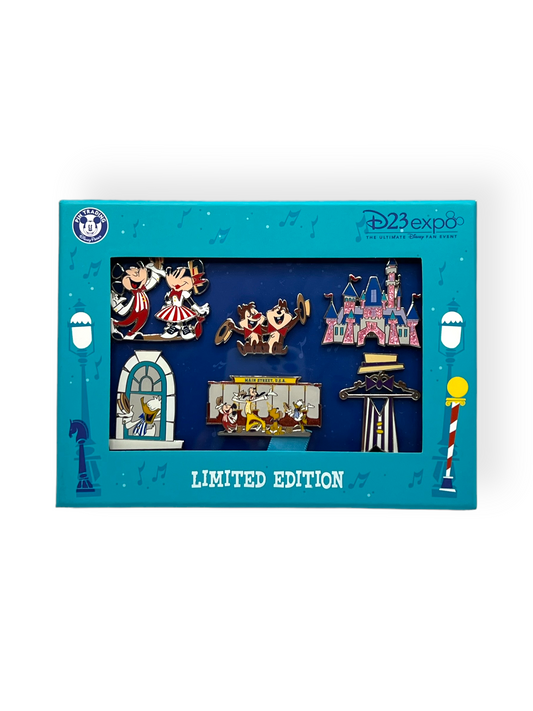 D23 Main Street Dapper 6 Pin Set