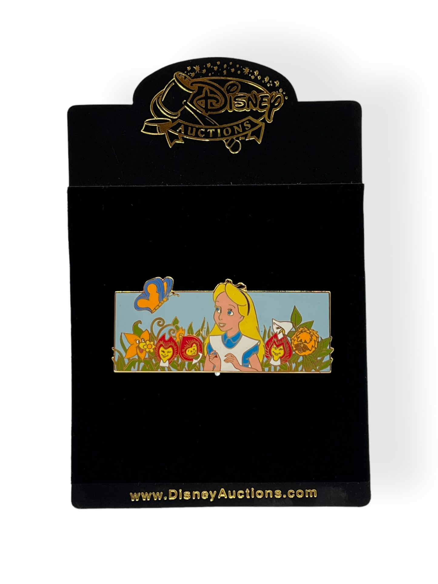 Disney Auctions Alice In Wonderland Golden Afternoon Pin