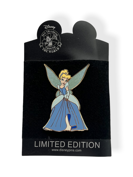 Disney Shopping Tinker Bell Dressed As Cinderella Pin