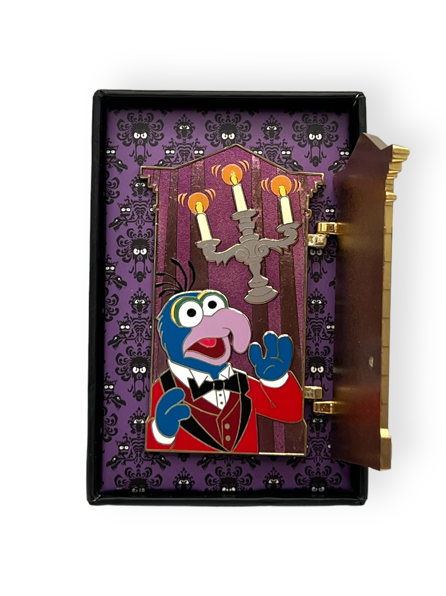 Muppets Haunted Mansion Door Gonzo Pin