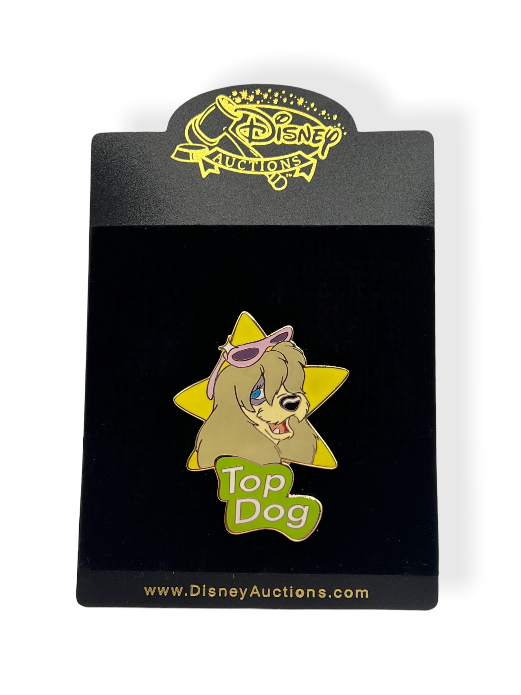 Disney Auctions Top Dog Peg Pin