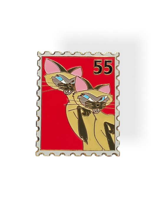 Disney Shopping Si Am Postage Stamp Pin