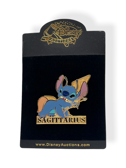 Disney Auctions Stitch Zodiac Sagittarius Pin
