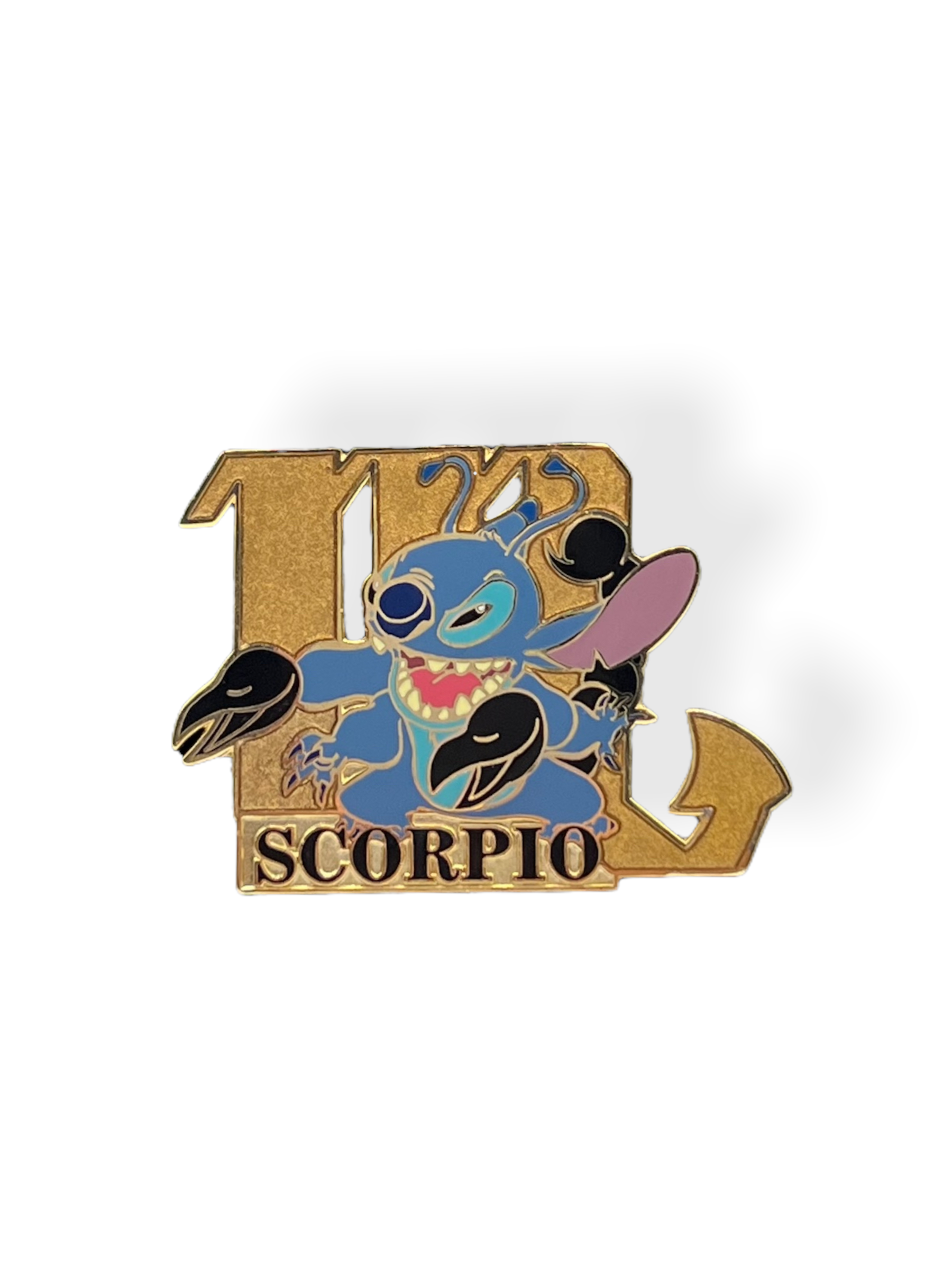 Disney Auctions Stitch Zodiac Scorpio Pin