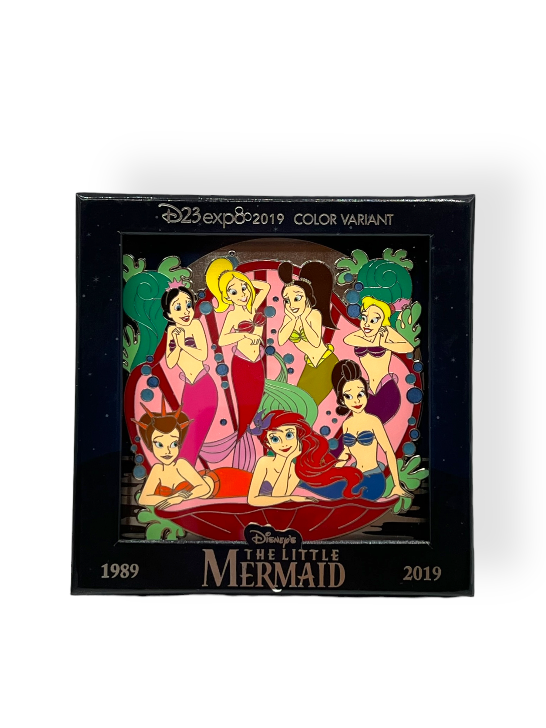 D23 30th Anniversary The Little Mermaid Jumbo Pin