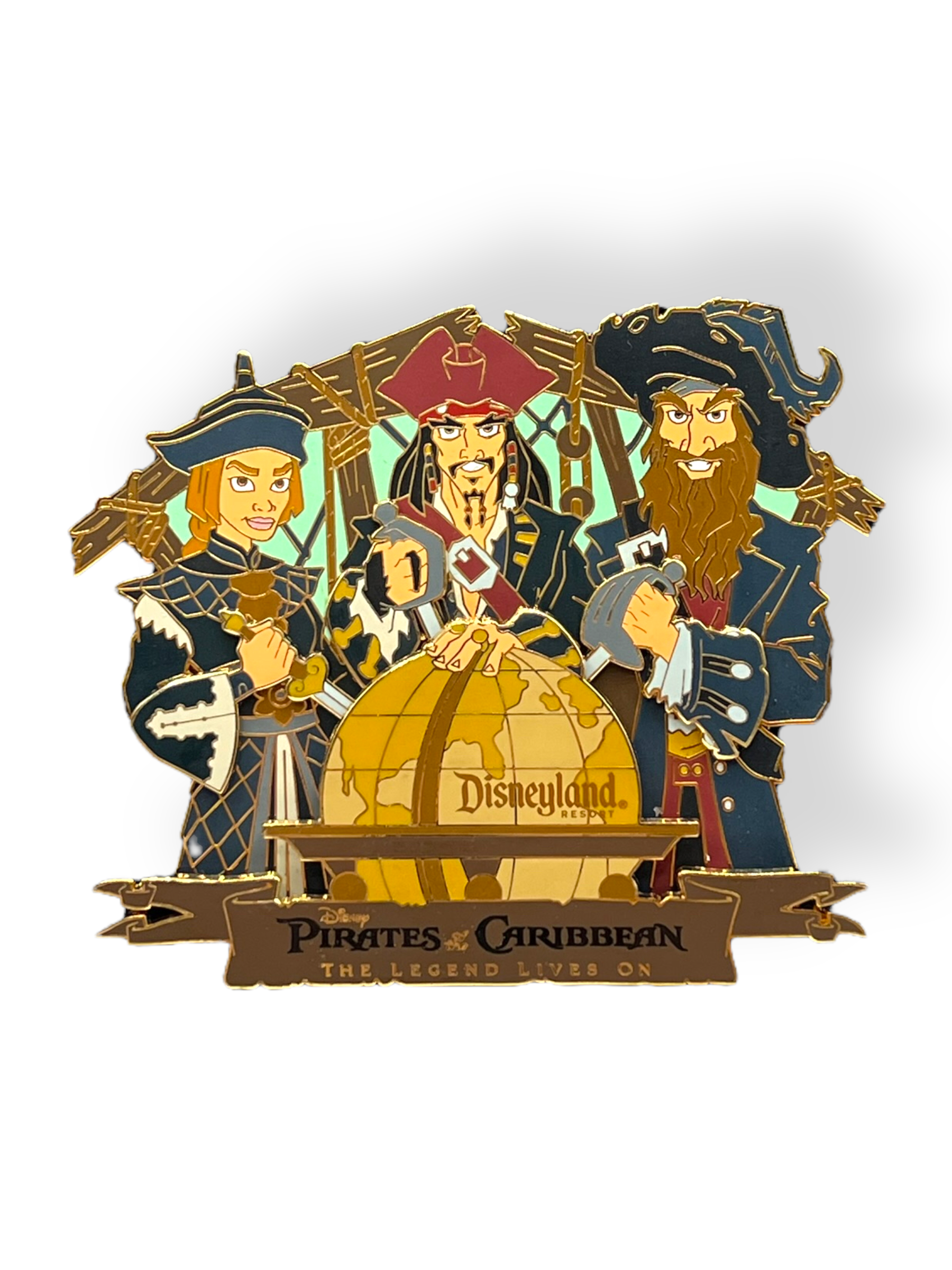 Pirates of The Caribbean: The Legend Lives On Jumbo Pin
