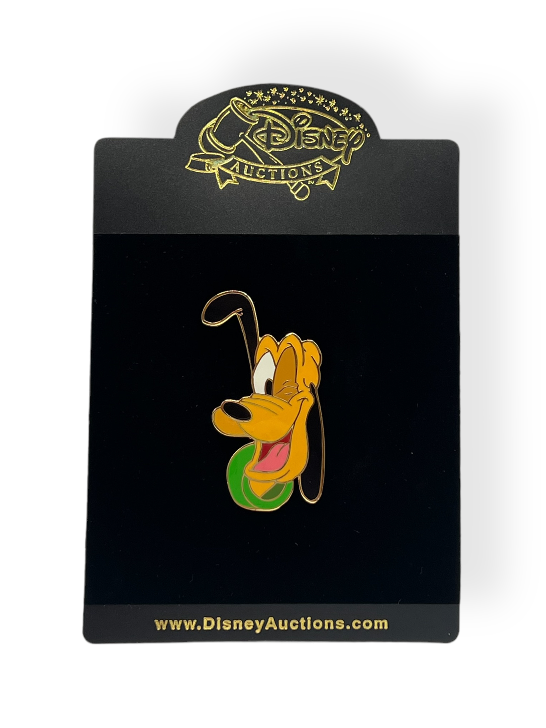 Disney Auctions Expressions Pluto Wink Pin