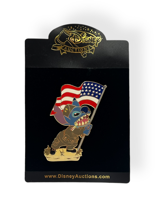 Disney Auctions Stitch Memorial Day Jumbo Pin