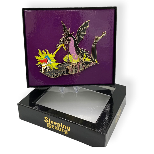 Auctions Sleeping Beauty Maleficent Dragon Jumbo Pin